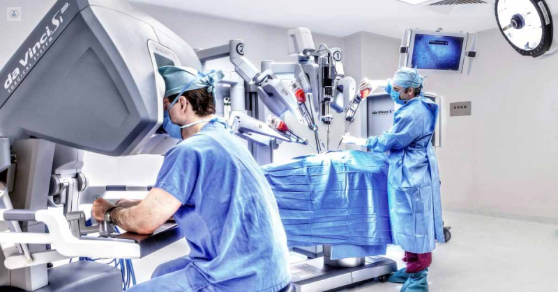 Instalaciones quirúrgicas cirugía robótica