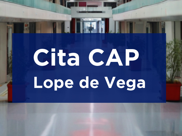 Cita CAP Lope de Vega